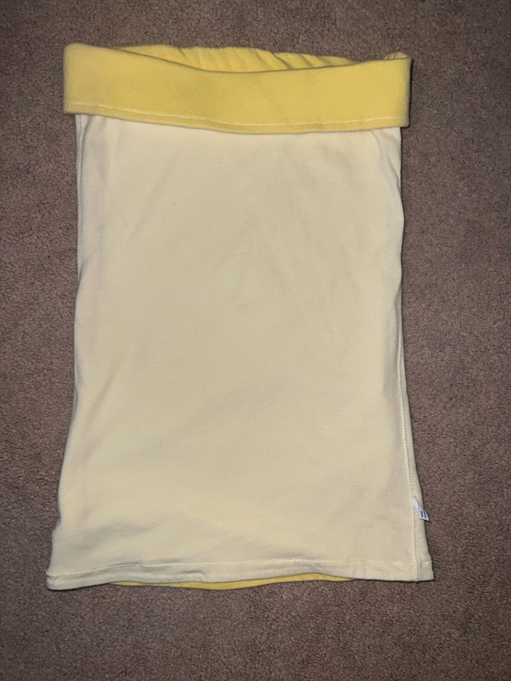 American Eagle Yellow strapless top - Picture 10 of 10